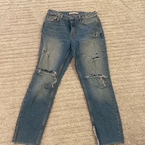 ⭐️ BOGO👖- Zara Destroyed Jeans Sz 4